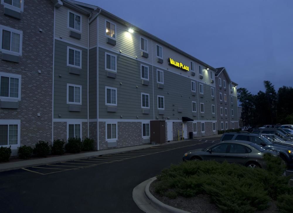 Woodspring Suites Raleigh Apex Exterior foto